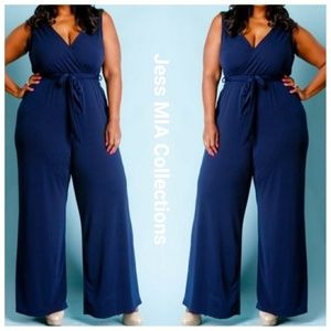 Navy jumpsuit
